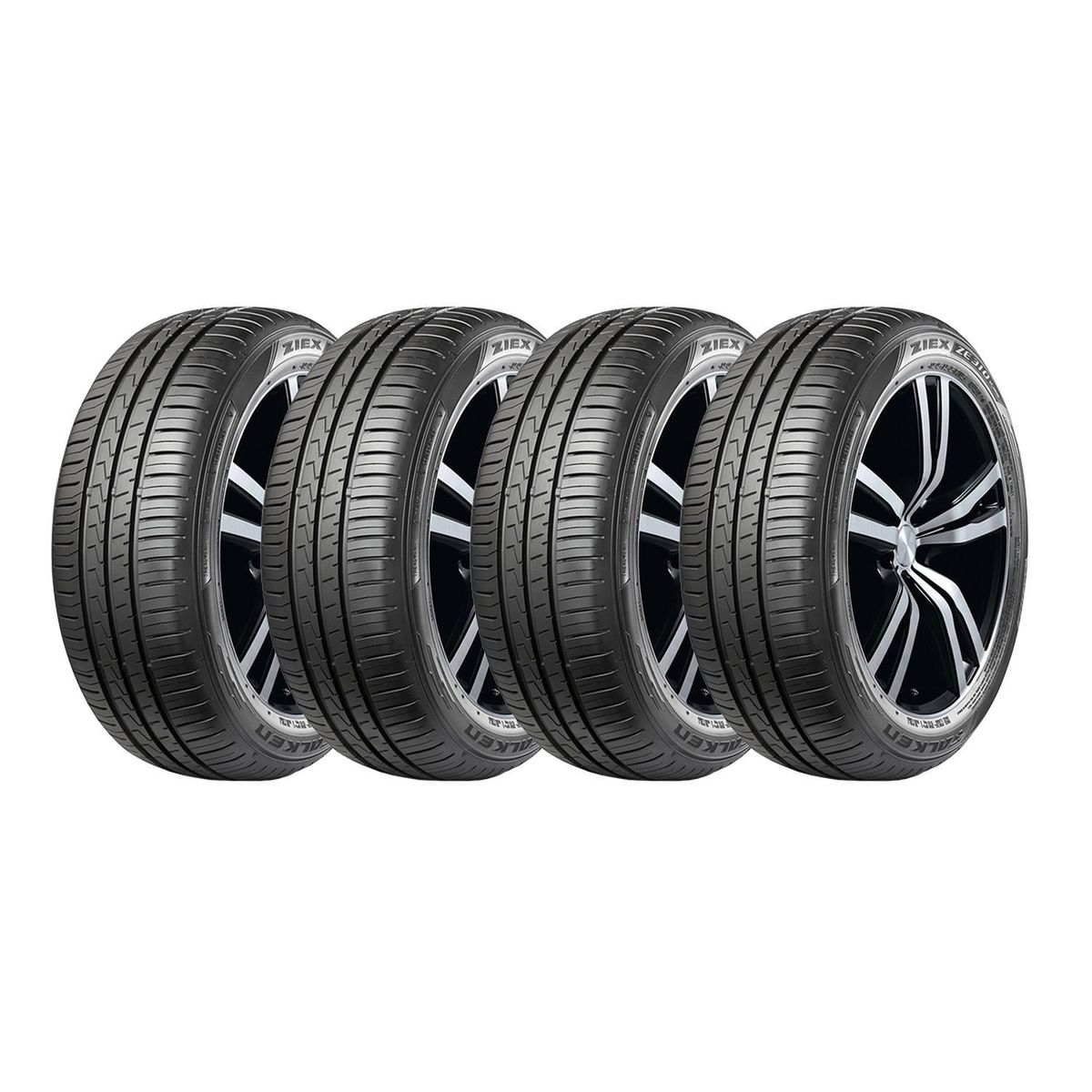 FALKEN - Set 4 Neumatico 225/50r18 Falken Ze310ec Fexm (emt) Runflat