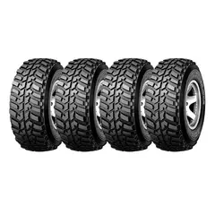 DUNLOP - Set 4 Neumatico 245/75r16 Mt2 Mt 120/116q 10pr Blk