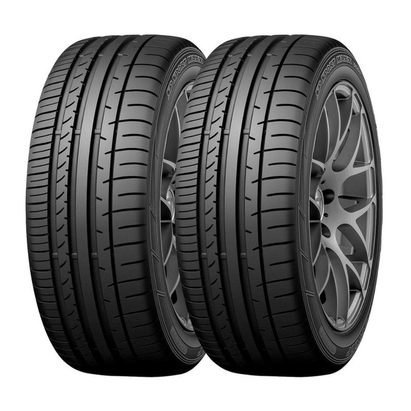 DUNLOP - Set 2 Neumaticos - 225/45r18 Dunlop Max050+ Runflat 91w Jp