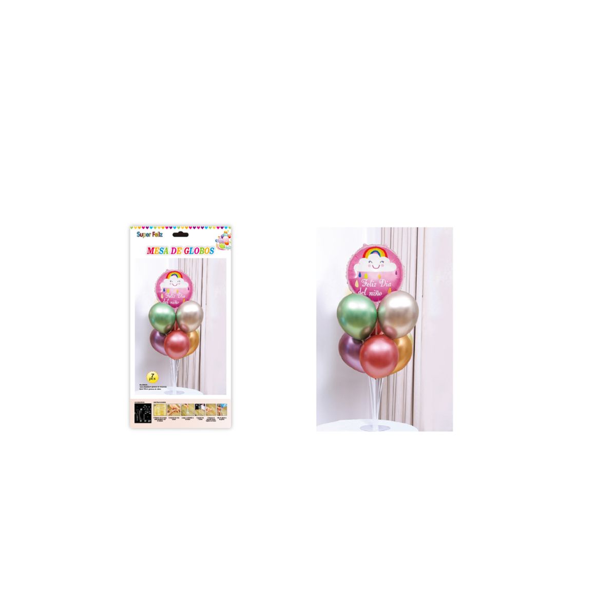 GENERICO - ACCESORIOS PARA FIESTA DIA DEL NIÑO