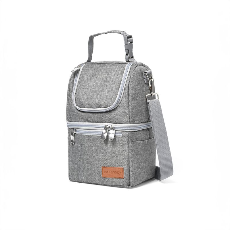 MOMCOZY - Bolso Nevera para Leche Materna - Gris