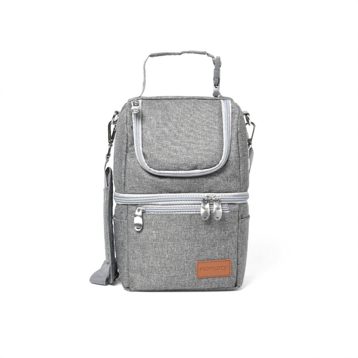 MOMCOZY - Bolso Nevera para Leche Materna - Gris