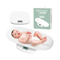 MOMCOZY - Balanza para Bebé 2 en 1 con Medidor