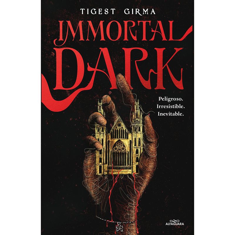 PENGUIN RANDOM HOUSE - Libro Immortal Dark. Peligroso. Irresistible. Inevitable (Saga Immortal Dark 1)