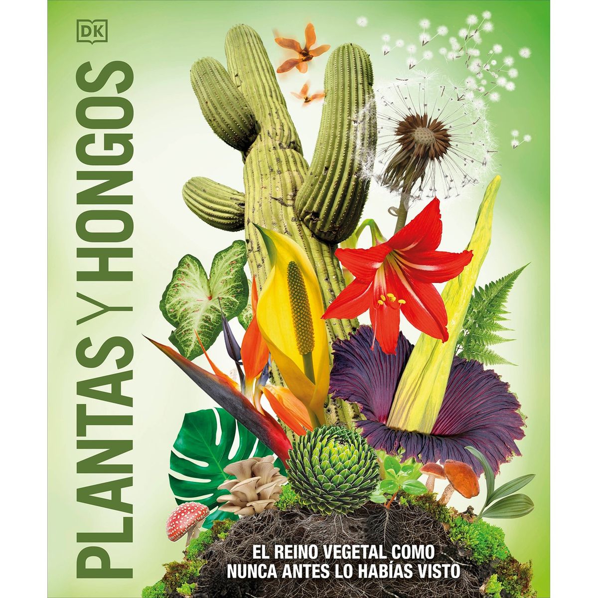 PENGUIN RANDOM HOUSE - Libro Plantas Y Hongos (Mundo 3D)