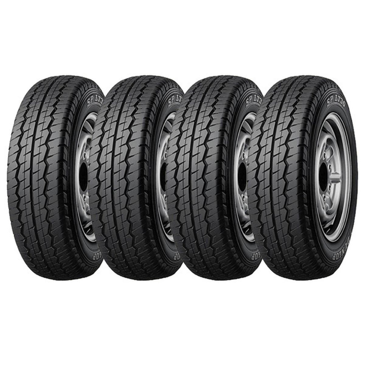 DUNLOP - Set 4 Neumaticos - 215/70r16 Dunlop Splt30 108/106s Lt Th