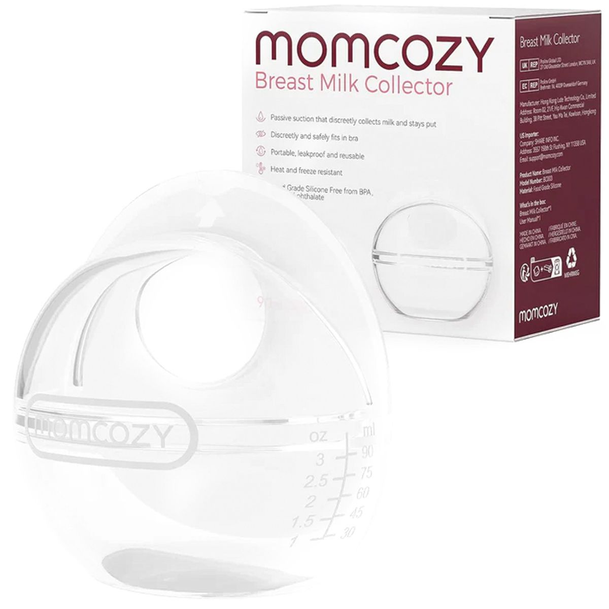 MOMCOZY - Recolector de Leche Reutilizable