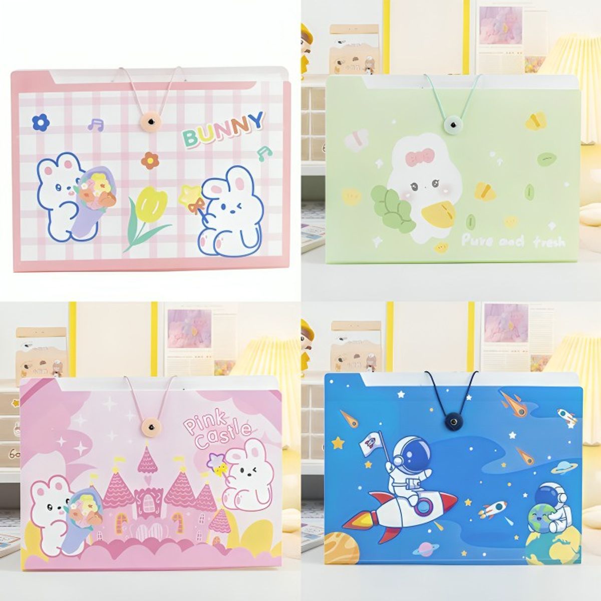 OEM - Carpeta Organizador Horizontal Surtido de Colores Variados