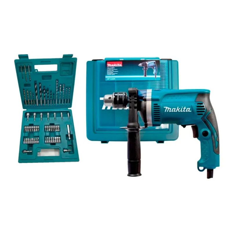 MAKITA - Taladro percutor 16mm 710w hp1630-k Makita