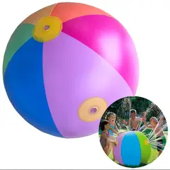 GENERICO - Pelota Inflable Con Rociador De Agua Piscina Niños Verano