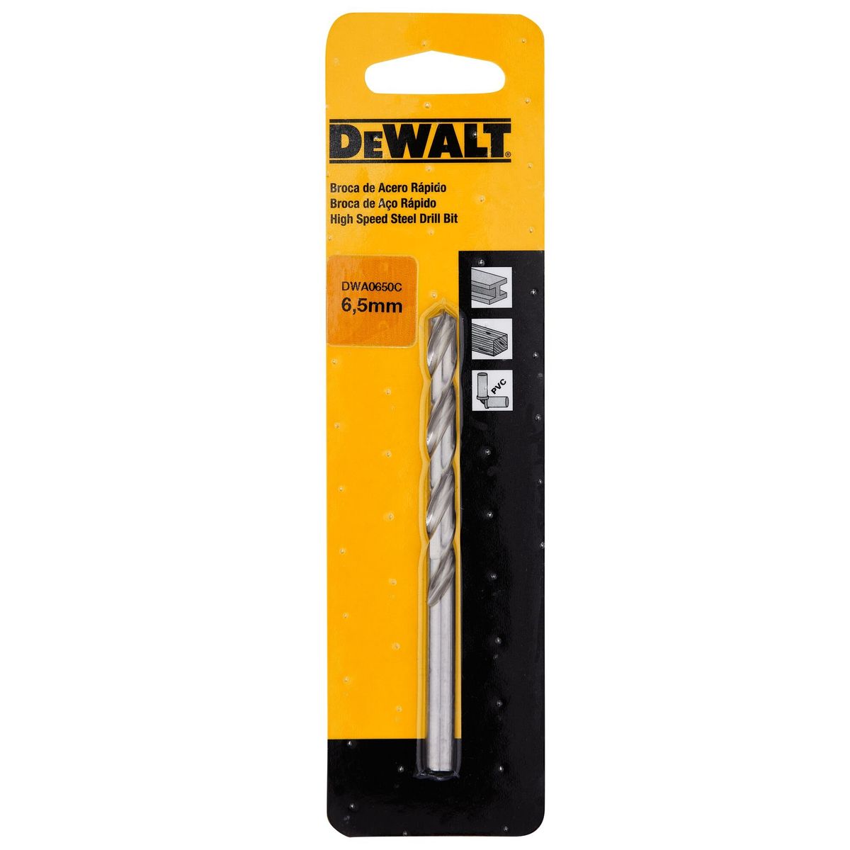 DEWALT - Broca de acero rápido multisuperficie 65mm DEWALT DWA0650C