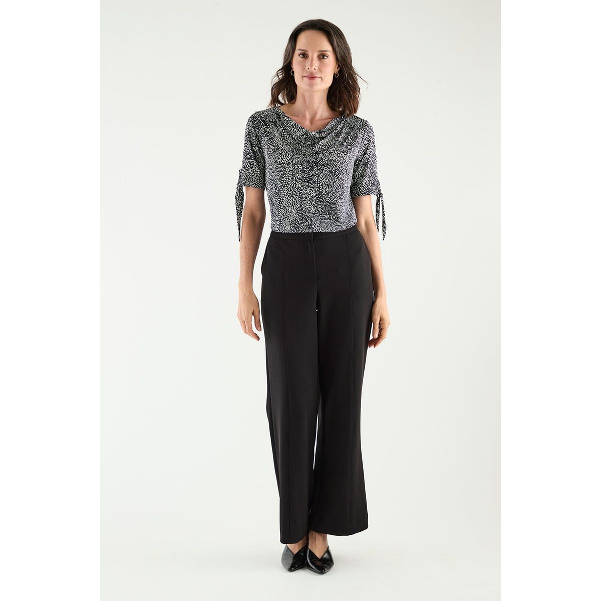 MA GRIFFE - Pantalon Negro Mujer Magriffe