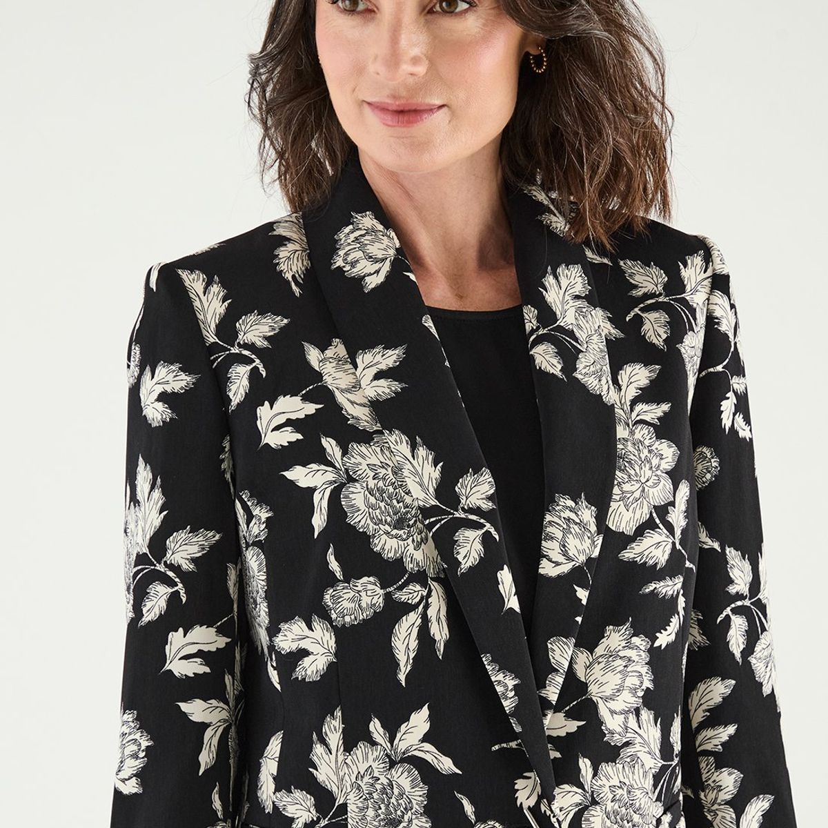 MA GRIFFE - Blazer Negro Mujer Magriffe
