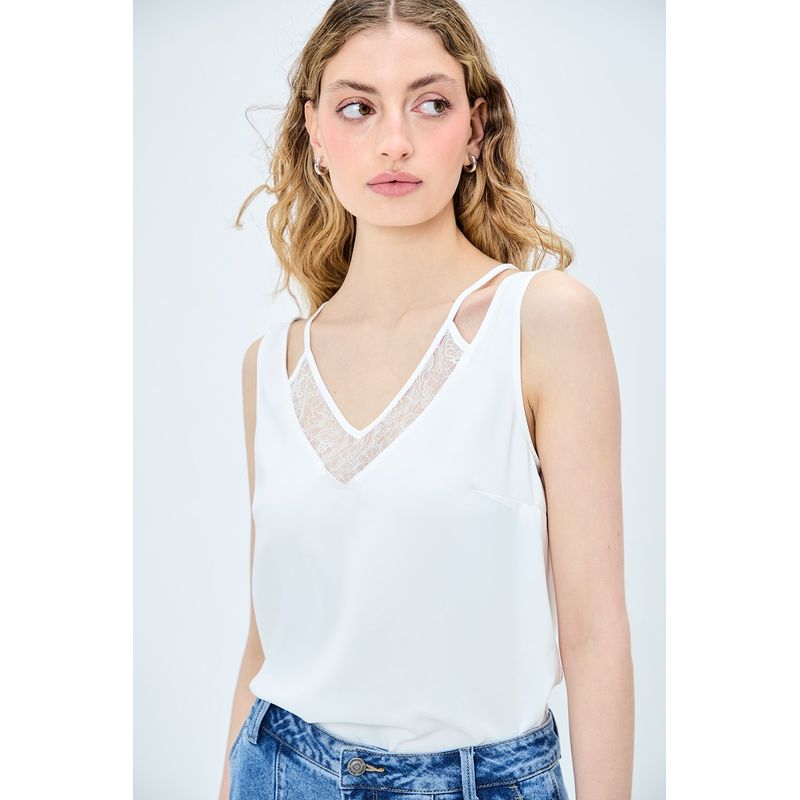 IO - Blusa Lisa Crudo iO