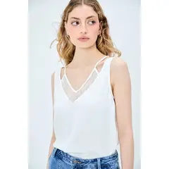 IO - Blusa Lisa Crudo