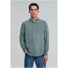 SCALPERS - Corduroy Bd Shirt Khaki