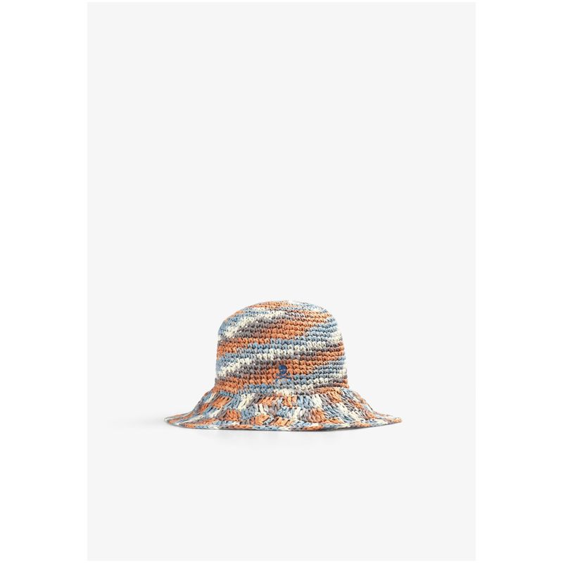 SCALPERS - Gorro Rafia Calavera Blue
