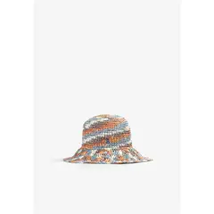 SCALPERS - Gorro Rafia Calavera Blue