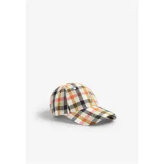 SCALPERS - Gorra Vichy Calavera Blue Check