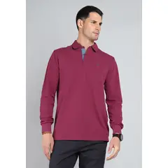 GUY LAROCHE - Polera Pique Manga Larga