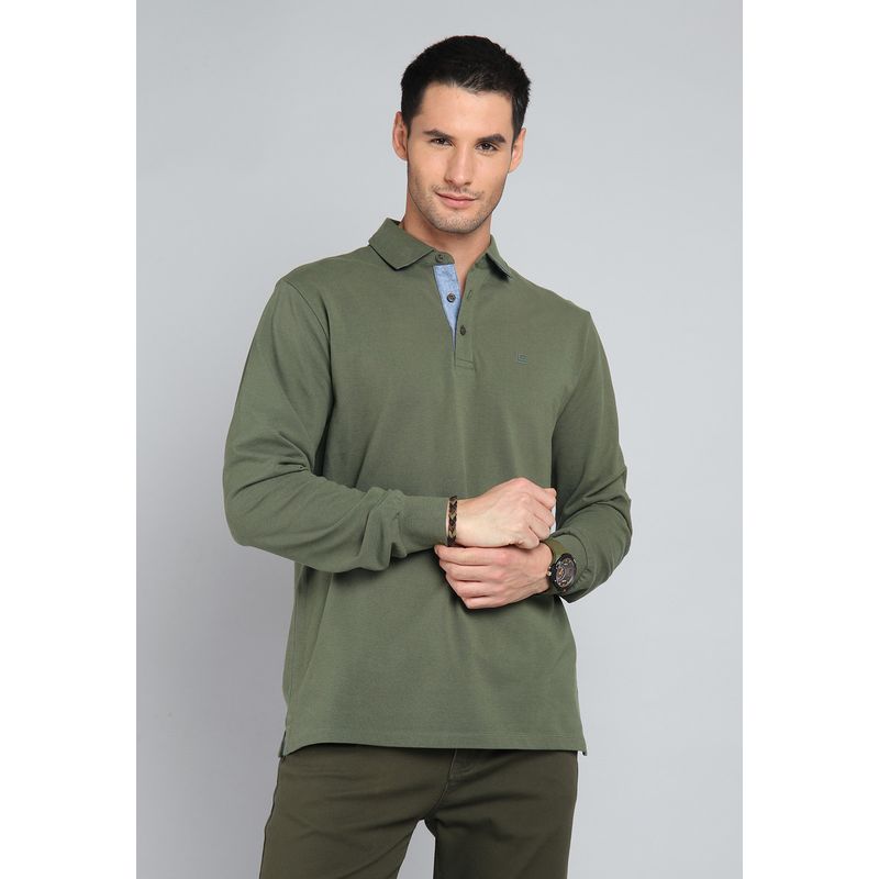 GUY LAROCHE - Polera Pique Manga Larga Guy Laroche GUY LAROCHE