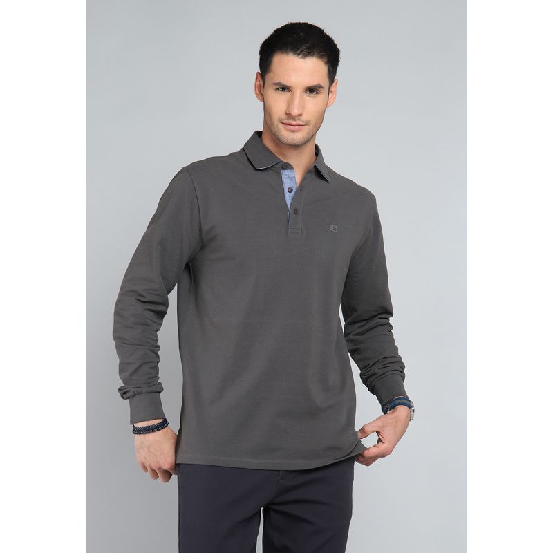 GUY LAROCHE - Polera Pique Manga Larga Guy Laroche GUY LAROCHE