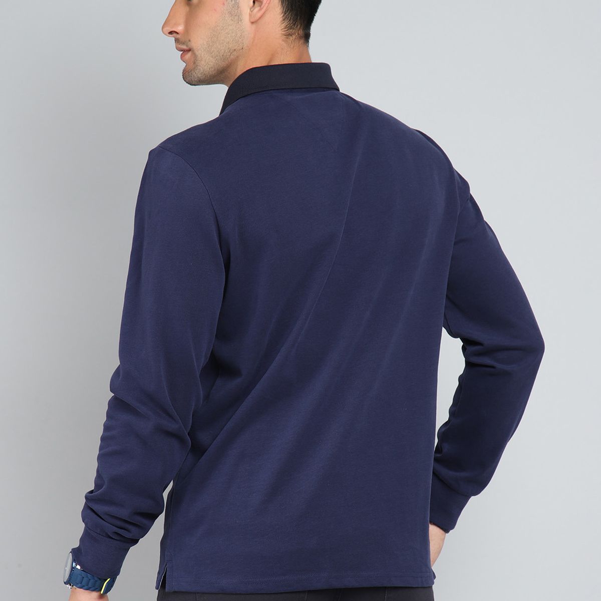 GUY LAROCHE - Polera Cuello Polo Manga Larga Guy Laroche GUY LAROCHE