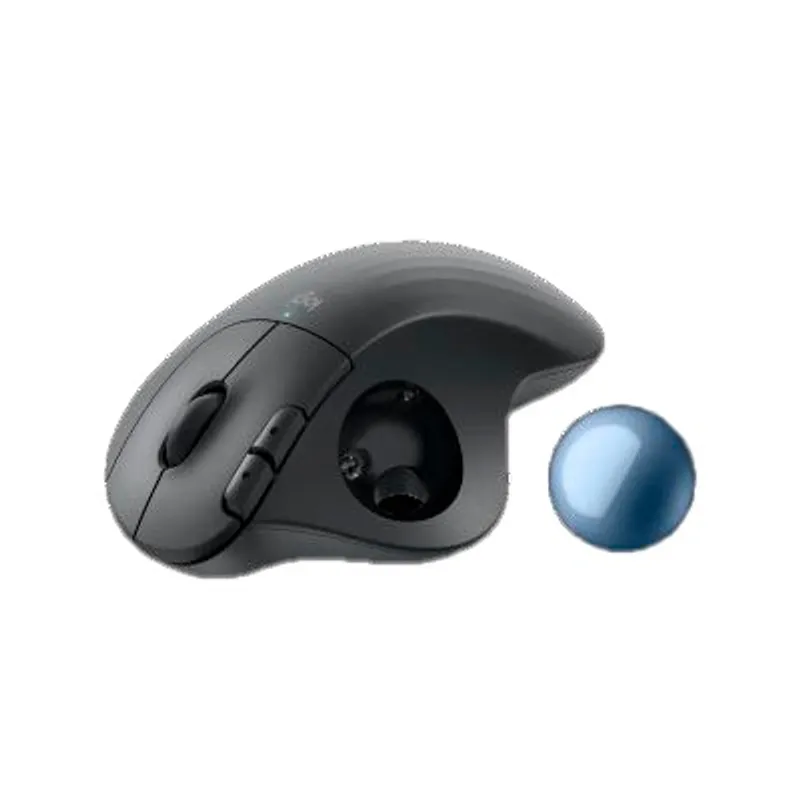LOGITECH - Logitech Ergo M575S Mouse Inalámbrico Con Trackball Color Gris