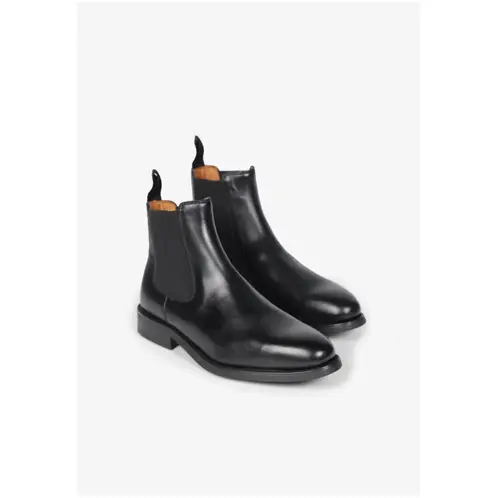 SCALPERS - Botas Chelsea Piel Black
