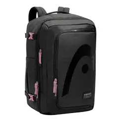 HEAD - Mochila De Viaje Around Reverse Negro Malva Calidad