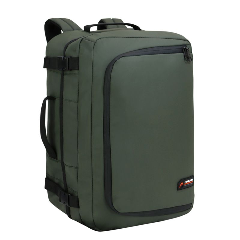 HEAD - Mochila De Viaje Premium Traveler Verde Militar Head
