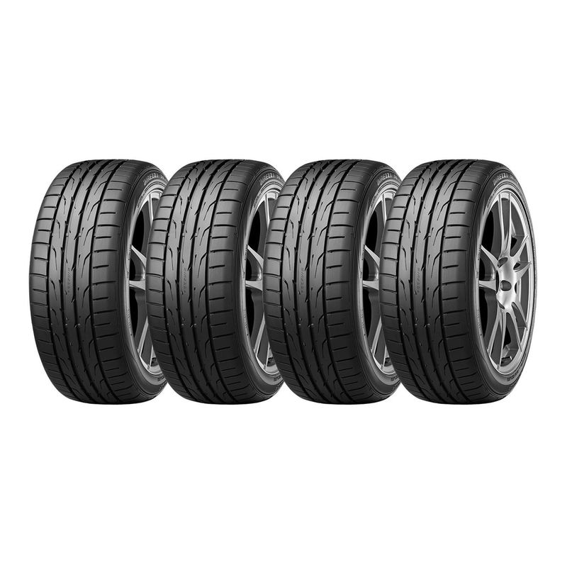 DUNLOP - Set 4 Neumaticos 205/55r15 88v Dz102 Dunlop H/t Tl Blk Tha