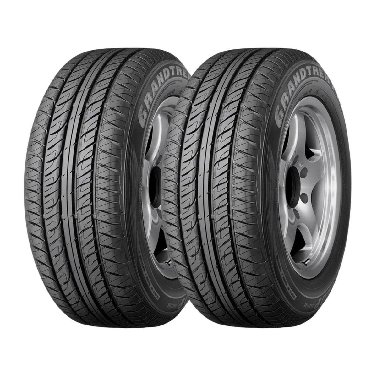 DUNLOP - Set 2 Neumatico 235/55r19 101v Pt21 Dunlop H/t Jap
