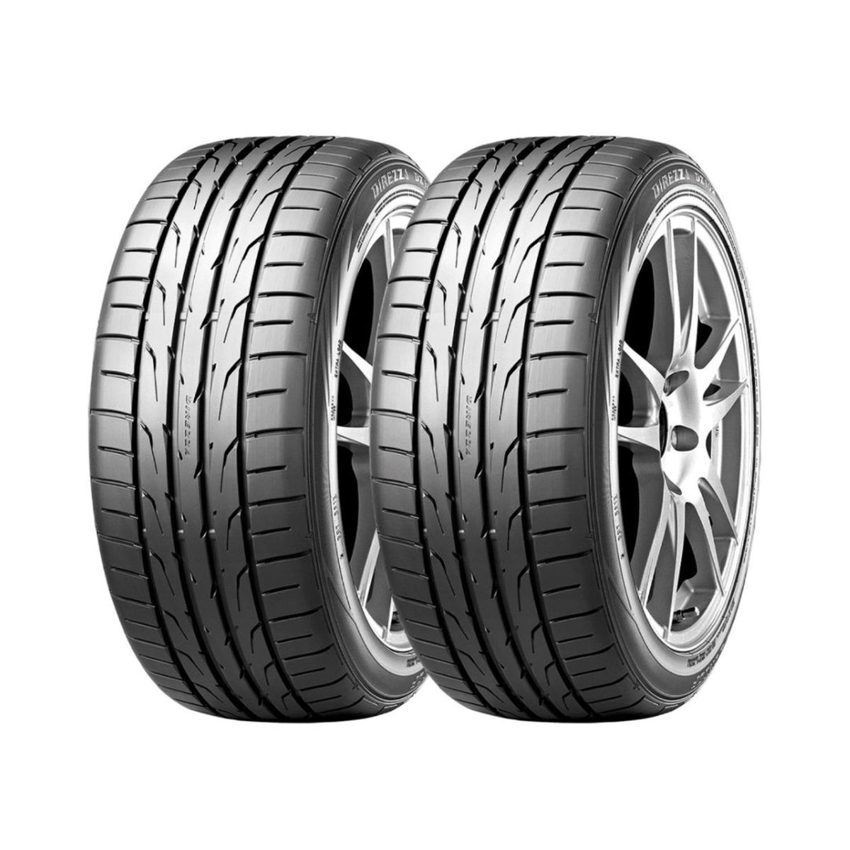 DUNLOP - Kit De 2 Neumáticos Dunlop Direzza Dz102 P 225/45r17 94 W