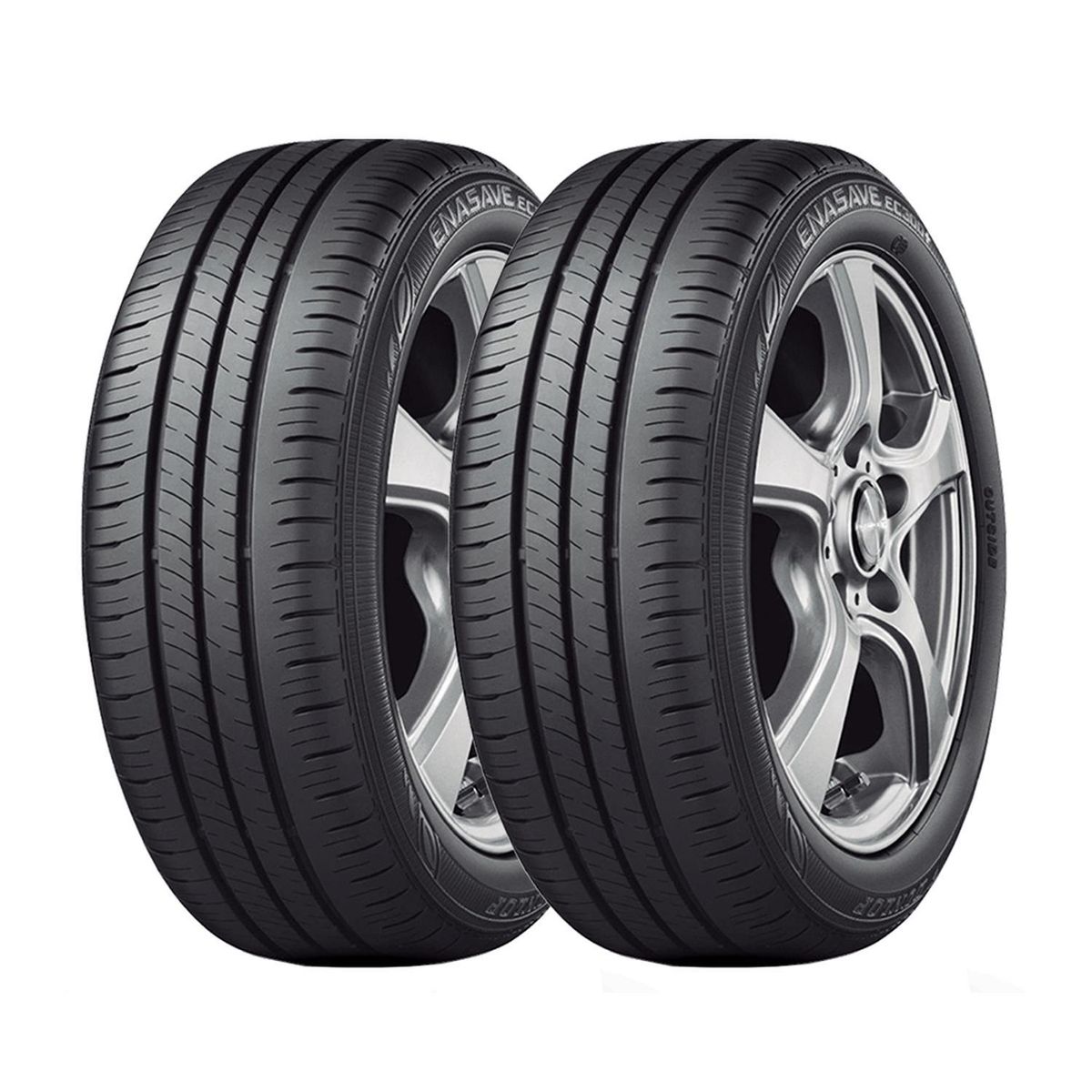 DUNLOP - Set 2 Neumatico 205/55r17 Dunlop Ec300+ Ht 91v