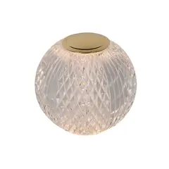 BOSCO - LAMPARA DE MESA RECARGABLE CINTRA DORADO DIMEABLE