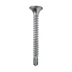 GENERICO - Tornillo Cabeza Plana Punta Broca 6x5/8" 100 Unidades