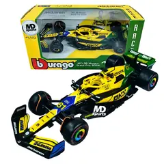 BBURAGO - Auto F1 Mclaren Mcl38 Senna Livery 2024 #81 Piastri Esc 1:43