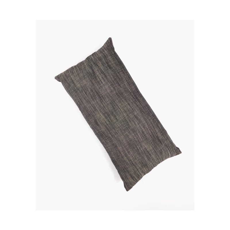 LOUNGE - Cojín Algodón 30 X 60 Cm Negro LOUNGE