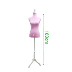 GENERICO - Torso Maniqui Dama Con Pedestal Para Sastre Costura Modista