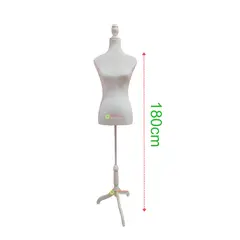 GENERICO - Torso Maniqui Dama Con Pedestal Para Sastre Costura Modista