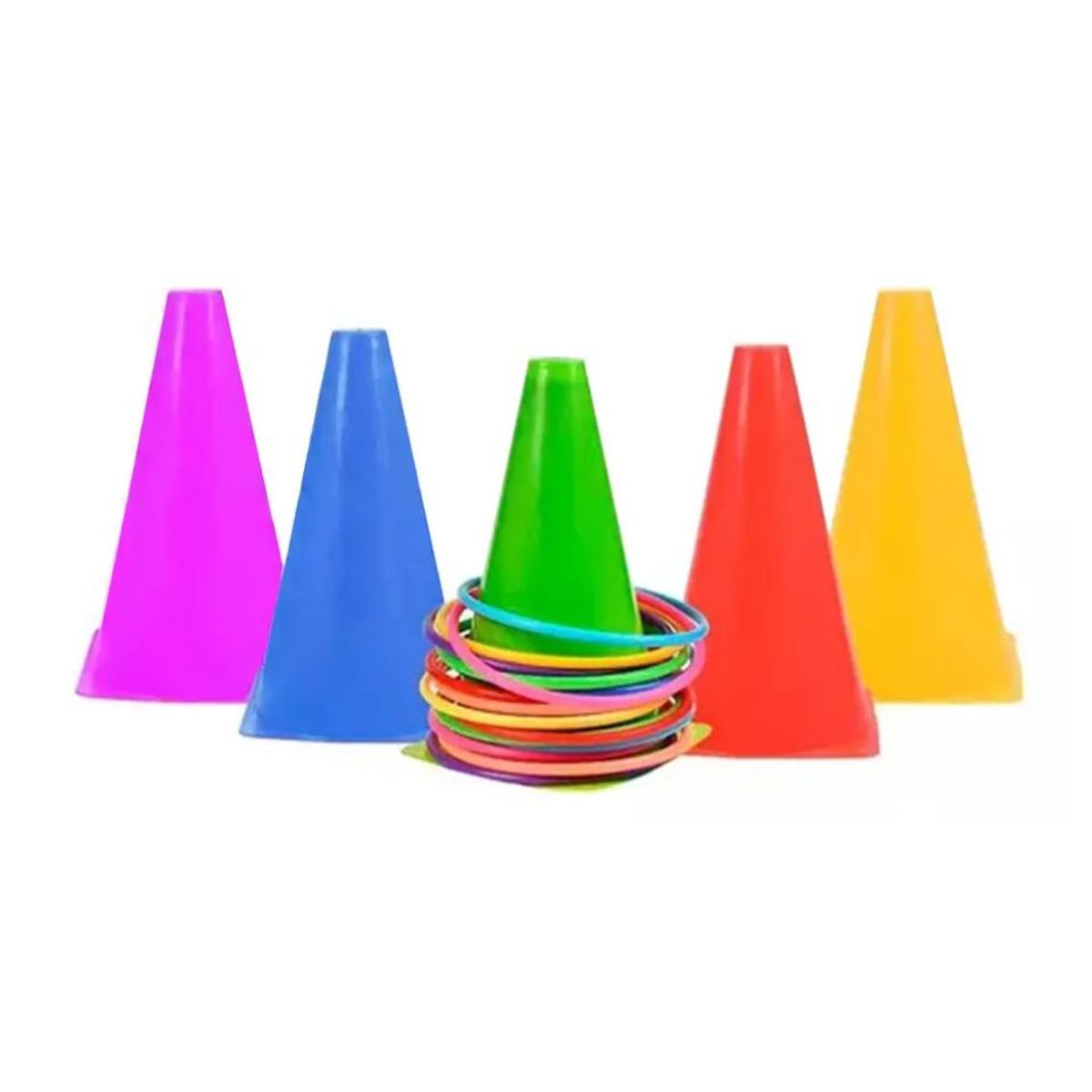 OEM - Kit De Entrenamiento Con Cono Y Aros Agilidad Crossfit