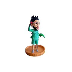 GENERICO - Figura Bobblehead de Bad Bunny