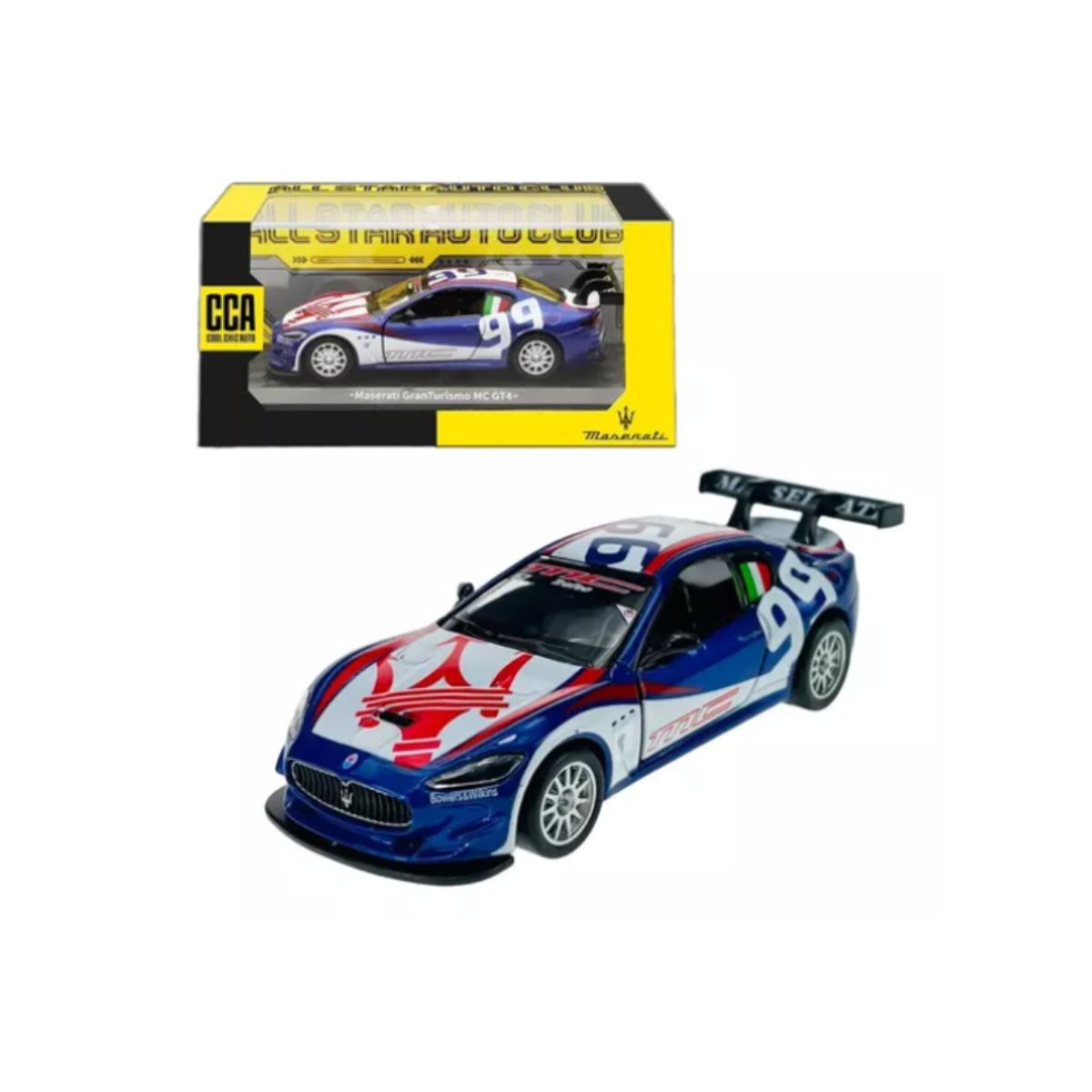 GENERICO - Auto De Colección Maserati Gran Turismo Mc Gt4 143 Morado