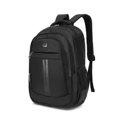 GENERICO - Mochila Negra Unisex Urbana Gran Capacidad Impermeable Universitaria
