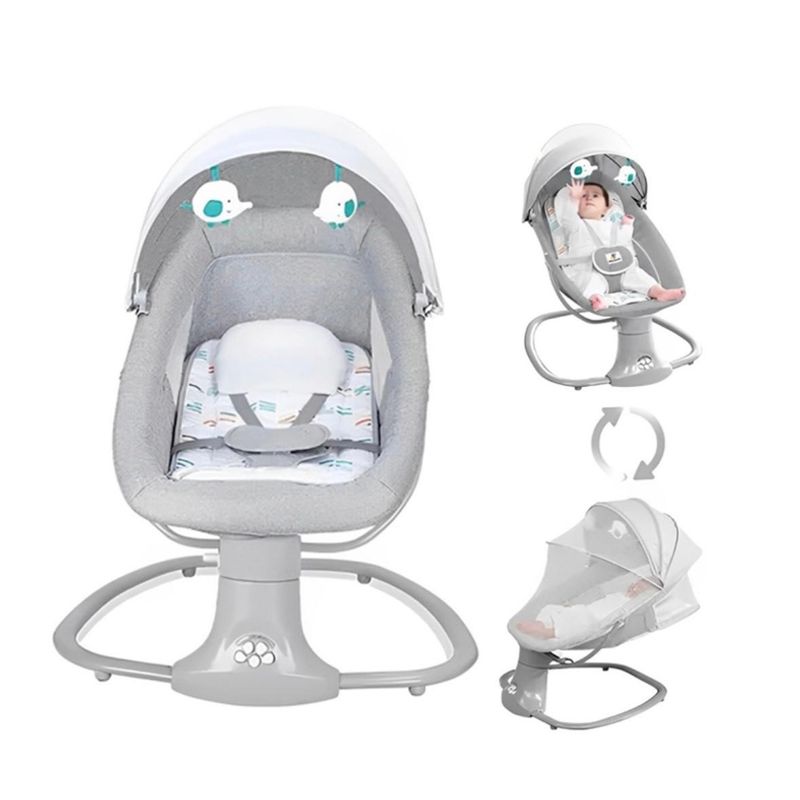 ACTUAL - Silla Mecedora Inteligente Columpio Bebé Con Bluetooth