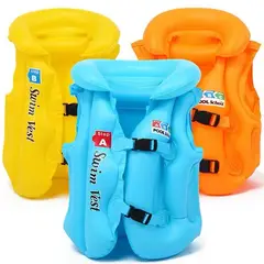 GENERICO - Chaleco Flotador Inflable Niños Salvavidas