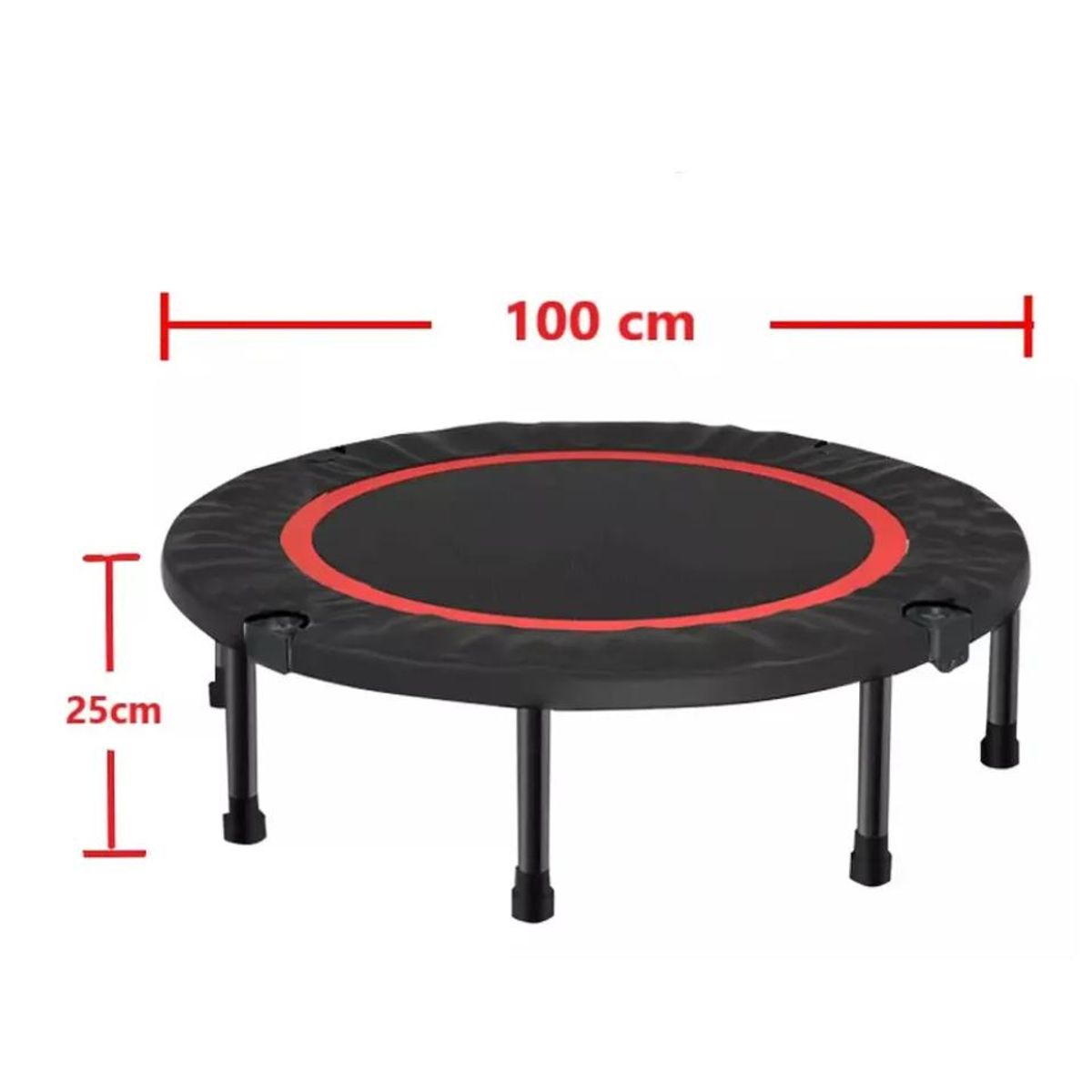 OEM - Trampolín Home Fitness Plegable 100cm Cama Elástica Portátil