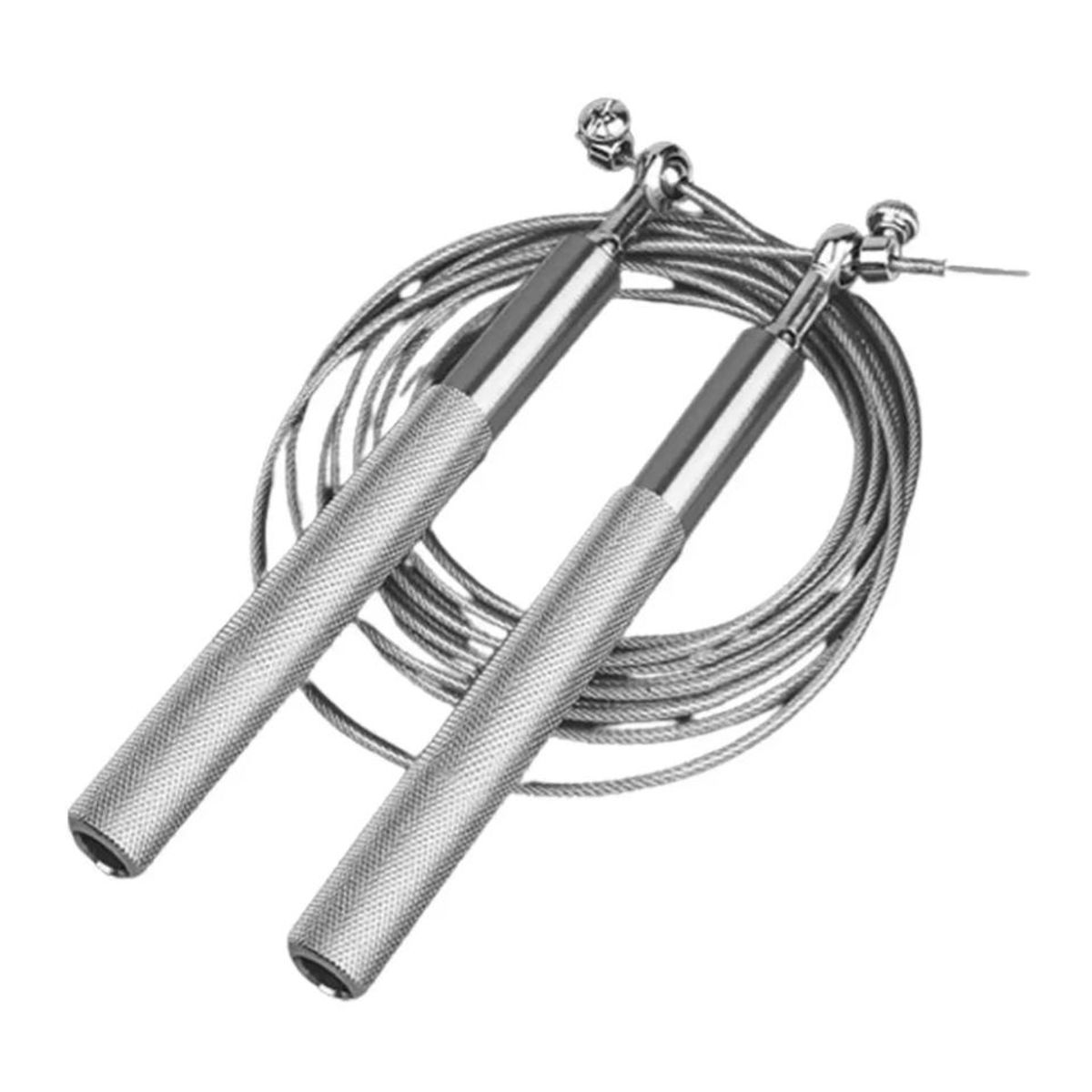 OEM - Cuerda Saltar Velocidad Aluminio Ajustable