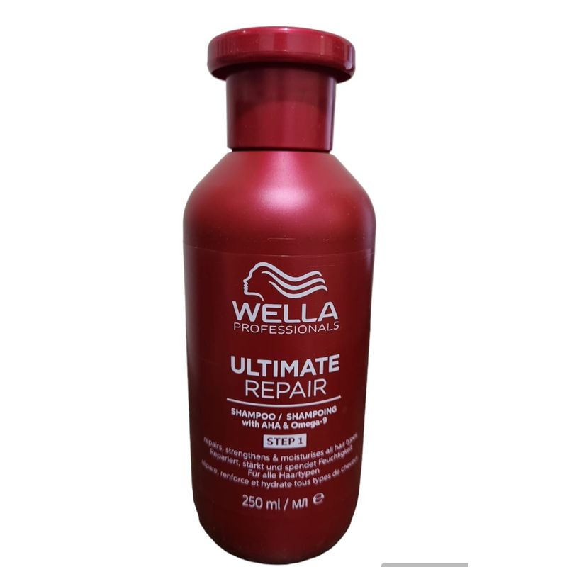 WELLA - Shampoo Reparador Paso 1 Ultimate Repair Wella 250ml